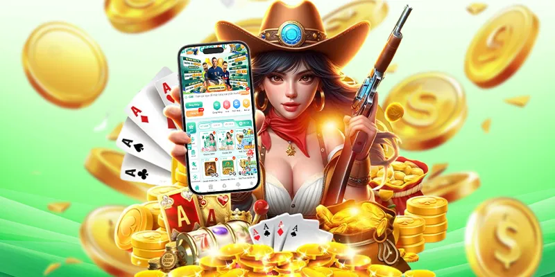 Giao diện trò chơi hiện đại với nhiều tính năng hỗ trợ